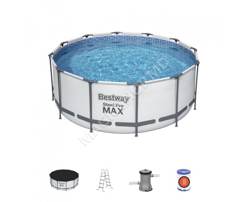 Piscina Bestway Steel Pro Max 396х122 cm, 12690 L